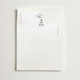 "Love on Tap" - Slip-In Envelope Liners in Noir by Helena Vitto - Liner in white envelope