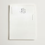 "Wine Not?" - Slip-In Envelope Liners in Noir by Helena Vitto - Liner in white envelope