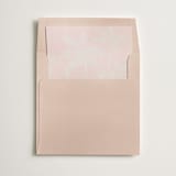"Pink Palm Trees" - Slip-In Envelope Liners in Peony by Lucrecia Caporale - Liner in envelope