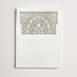 "Written in Romance" - Slip-In Envelope Liners in Antique Sage by Zove Ahhh - Liner in white envelope