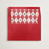 "Red Nostalgic Wrap" - Slip-In Envelope Liners in Grenadine by Sarah Knight - Liner in envelope