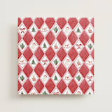 "Red Nostalgic Wrap" - Slip-In Envelope Liners in Grenadine by Sarah Knight - Full Liner