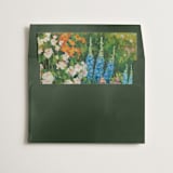 "Spring" - Slip-In Envelope Liners in Cornflower by Wendy Keller - Liner in envelope