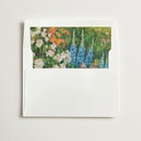 "Spring" - Slip-In Envelope Liners in Cornflower by Wendy Keller - Liner in white envelope