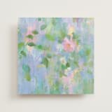 "Blue Ethereal Roses" - Slip-In Envelope Liners in Cloud blue by Sonal Nathwani - Full Liner