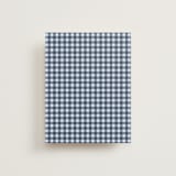 "Gingham" - Slip-In Envelope Liners in Navy by Minted - Full Liner