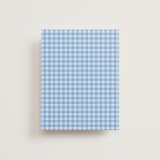 "Gingham" - Slip-In Envelope Liners in Royal by Minted - Full Liner