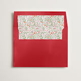 "Pink Ditsy Floral" - Slip-In Envelope Liners in Rose by Paper Sun Studio - Liner in envelope