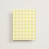 "Gingham" - Slip-In Envelope Liners in Sunshine by Minted - Full Liner