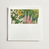 "Spring" - Slip-In Envelope Liners in Rose by Wendy Keller - Liner in white envelope