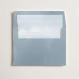 "Watercolor Coast" - Slip-In Envelope Liners in Sky by Jennifer Wick - Liner in envelope