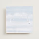 "Watercolor Coast" - Slip-In Envelope Liners in Sky by Jennifer Wick - Full Liner
