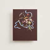 "Florada" - Slip-In Envelope Liners in Merlot by Pati Cascino - Full Liner