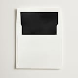 "Onyx" - Slip-In Envelope Liners in Onyx by Minted - Liner in envelope
