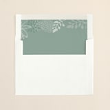 "Fling" - Slip-In Envelope Liners in Dusty Aqua by Andrea Mentzer - Liner in envelope