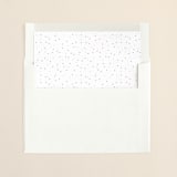 "just married" - Slip-In Envelope Liners in Cloud Blue by Three Kisses Studio - Liner in envelope