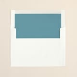 "SWEET LINEN" - Slip-In Envelope Liners in Light Denim by Carrie Eckert - Liner in envelope