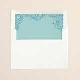 "Contemporary Chic" - Slip-In Envelope Liners in Sky Blue by Lori James - Liner in envelope