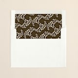 "Story Book" - Slip-In Envelope Liners in Dark Chestnut by Jody Wody - Liner in envelope