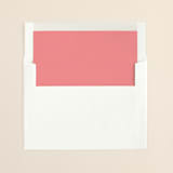"Apple Blossom" - Slip-In Envelope Liners in Medium Pink by Annie Clark - Liner in envelope