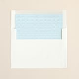 "Modern Swag" - Slip-In Envelope Liners in Blue Frost by danielleb - Liner in envelope