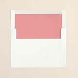 "Aquarelle" - Slip-In Envelope Liners in Apricot Rose by Sarah Lenger - Liner in envelope