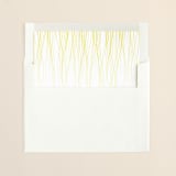 "Goldshine" - Slip-In Envelope Liners in Lemon Zest by Lisa Samartino Design - Liner in envelope