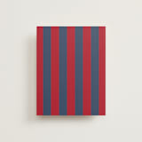 "Cabana Stripe" - Slip-In Envelope Liners in Garnet by Minted - Full Liner
