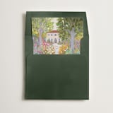 "Wedding Venue" - Slip-In Envelope Liners in Garden by Jacquelyn Sloane Siklos - Liner in envelope