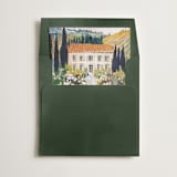 "Tuscan Wedding" - Slip-In Envelope Liners in Garden by Jacquelyn Sloane Siklos - Liner in envelope