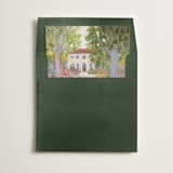 "Wedding Venue" - Slip-In Envelope Liners in Garden by Jacquelyn Sloane Siklos - Liner in envelope