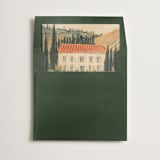"Vintage Tuscan Wedding" - Slip-In Envelope Liners in Garden by Jacquelyn Sloane Siklos - Liner in envelope
