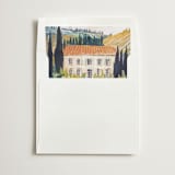"Tuscan Wedding" - Slip-In Envelope Liners in Garden by Jacquelyn Sloane Siklos - Liner in white envelope