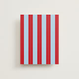 "Cabana Stripe" - Slip-In Envelope Liners in Crimson by Minted - Full Liner