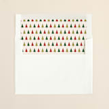 "Retro Merry & Bright" - Slip-In Envelope Liners in Forest by Nam Bourassa - Liner in envelope