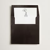 "Love on Tap" - Slip-In Envelope Liners in Noir by Helena Vitto - Liner in envelope