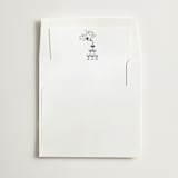 "Love on Tap" - Slip-In Envelope Liners in Noir by Helena Vitto - Liner in white envelope