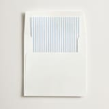 "Greenery crest" - Slip-In Envelope Liners in Lake by Sarah Knight - Liner in white envelope