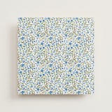 "Light Blue Ditsy Floral" - Slip-In Envelope Liners in Blueberry by Paper Sun Studio - Full Liner