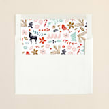 "All The Pretties" - Slip-In Envelope Liners in Nutmeg by Phrosné Barwood - Liner in envelope