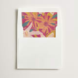"Funky Oil Pastel" - Slip-In Envelope Liners in Mulberry by Alisa Galitsyna - Liner in white envelope