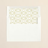 "Frosted Frames" - Slip-In Envelope Liners in Brass by Laura Hankins - Liner in envelope