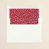 "JOY TOY" - Slip-In Envelope Liners in Cranberry by silverscreen studio - Liner in envelope