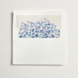 "Hydrangea (add-on)" - Slip-In Envelope Liners in Mist by Itsy Belle Studio - Liner in envelope
