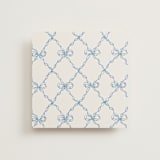 "ribbon bow drawing" - Slip-In Envelope Liners in Dusty Blue by Cass Loh - Full Liner