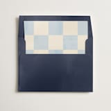 "Checker Wash" - Slip-In Envelope Liners in Ivory by Baumbirdy - Liner in envelope