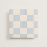 "Checker Wash" - Slip-In Envelope Liners in Ivory by Baumbirdy - Full Liner