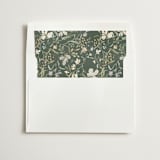 "Aster" - Slip-In Envelope Liners in Garden by Itsy Belle Studio - Liner in white envelope