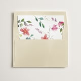"Spring Wildflowers" - Slip-In Envelope Liners in Floral by Mere Paper - Liner in envelope