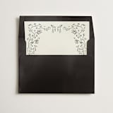 "Sundaland Gardens" - Slip-In Envelope Liners in Ivory by Ani Somi - Liner in envelope